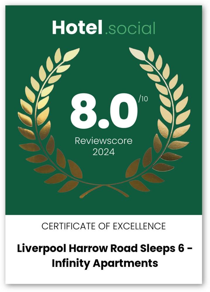 Liverpool Harrow Road Sleeps 6- Infinity Apartment Kültér fotó